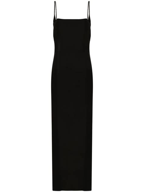 gucci belt navy dress|Gucci sleeveless maxi dress.